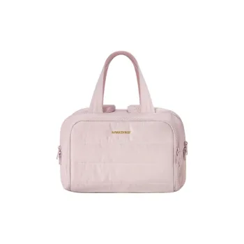 BAGSMART Nylon Toiletry Bag Makeup Bag Medium Size Women's Multicolor