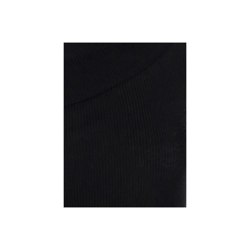 RICK OWENS Athena One Shoulder Midi Dress-2
