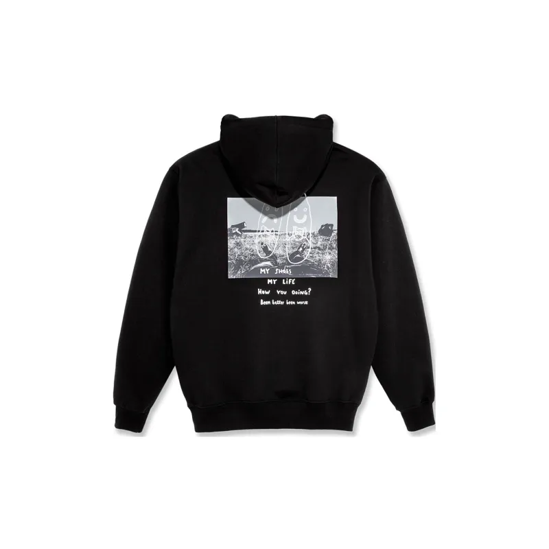 POLAR SKATE CO Sweatshirt Unisex Black-0