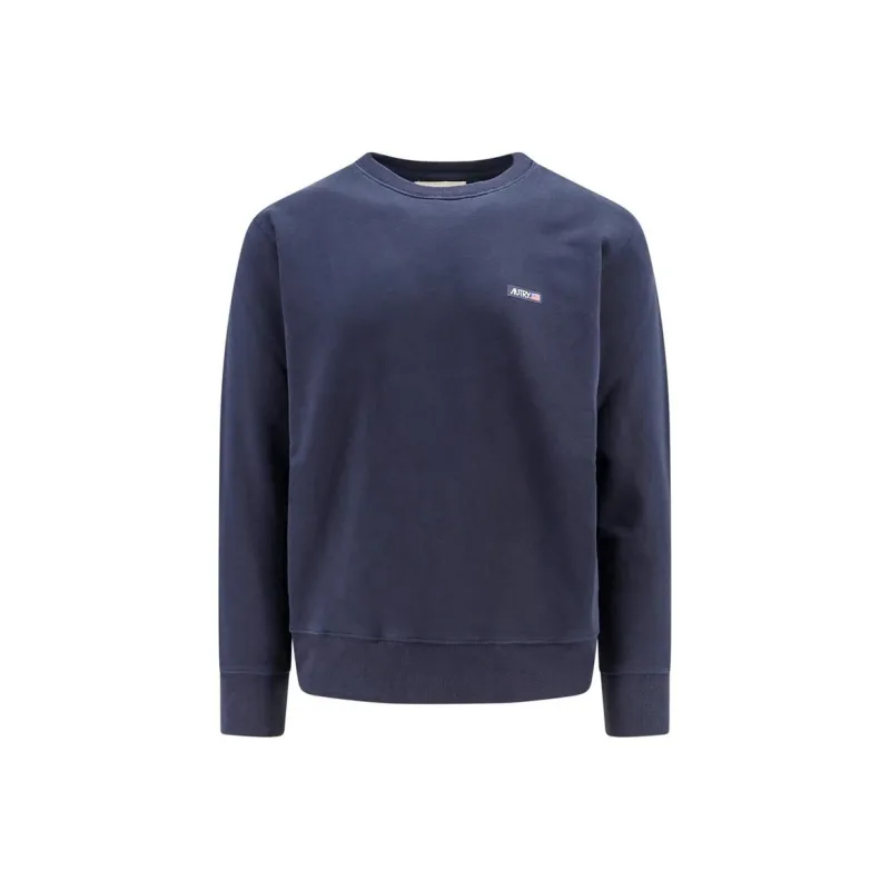 AUTRY Logo Label Crewneck Sweatshirt-0