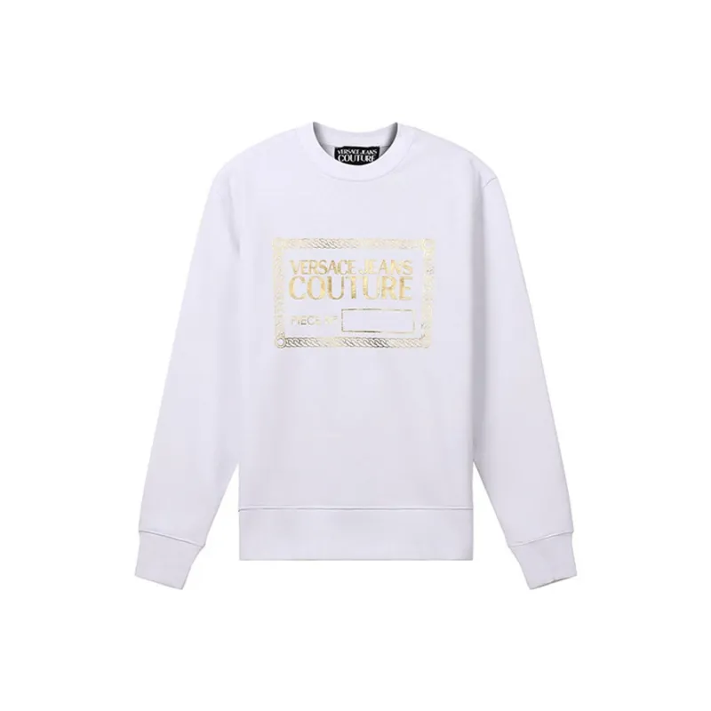 VERSACE JEANS COUTURE Sweatshirts Men White-0