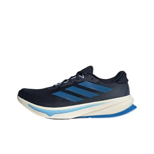Adidas Supernova Rise 2 Cushioning Waterproof Low Top Running Shoes Men's Blue