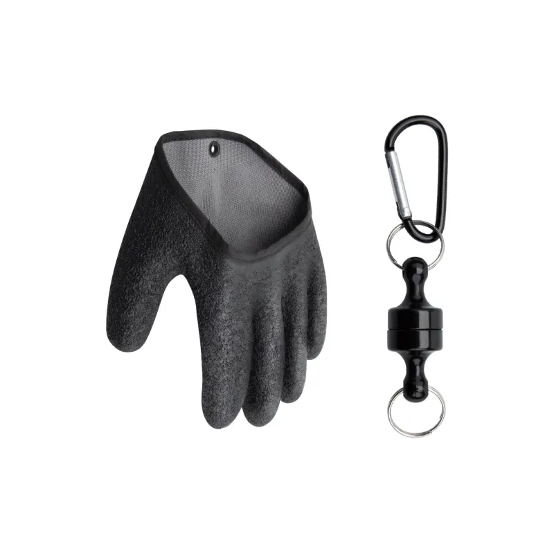 FISHINGFANS Fishing Gloves Fishing Latex 19*9CM-12