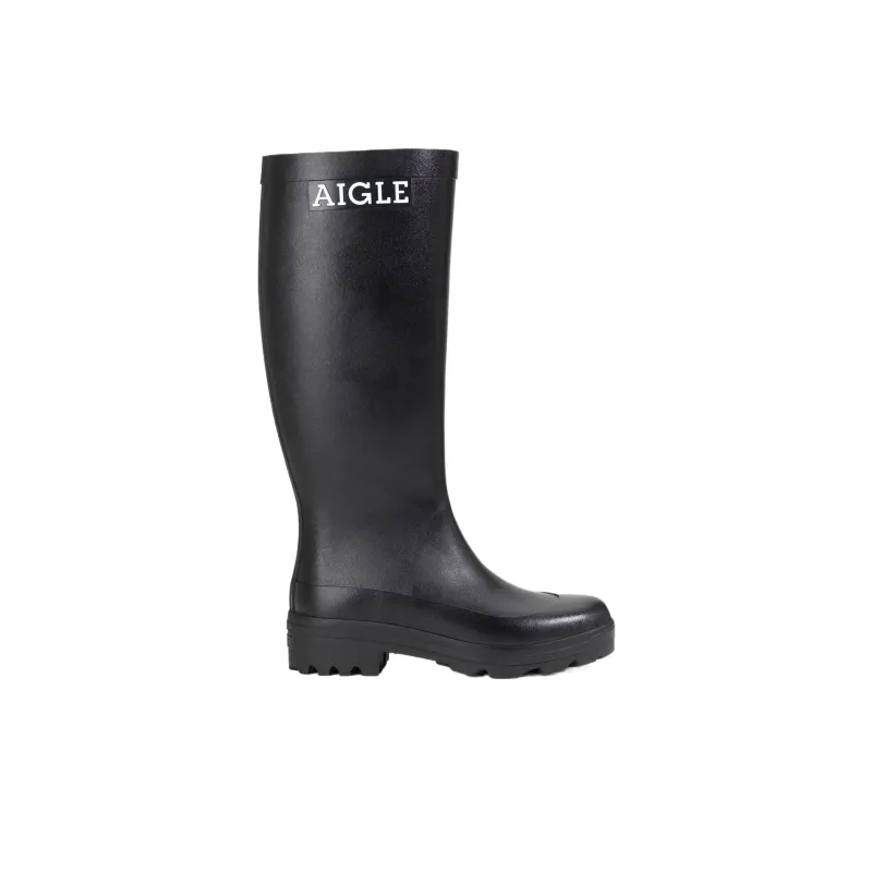 AIGLE Atelier Rain Boots Unisex Black-1