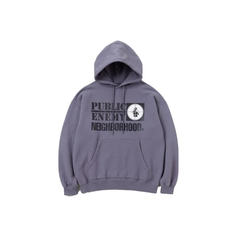 NEIGHBORHOOD X Public Enemy Hooded Sweatshirt-1