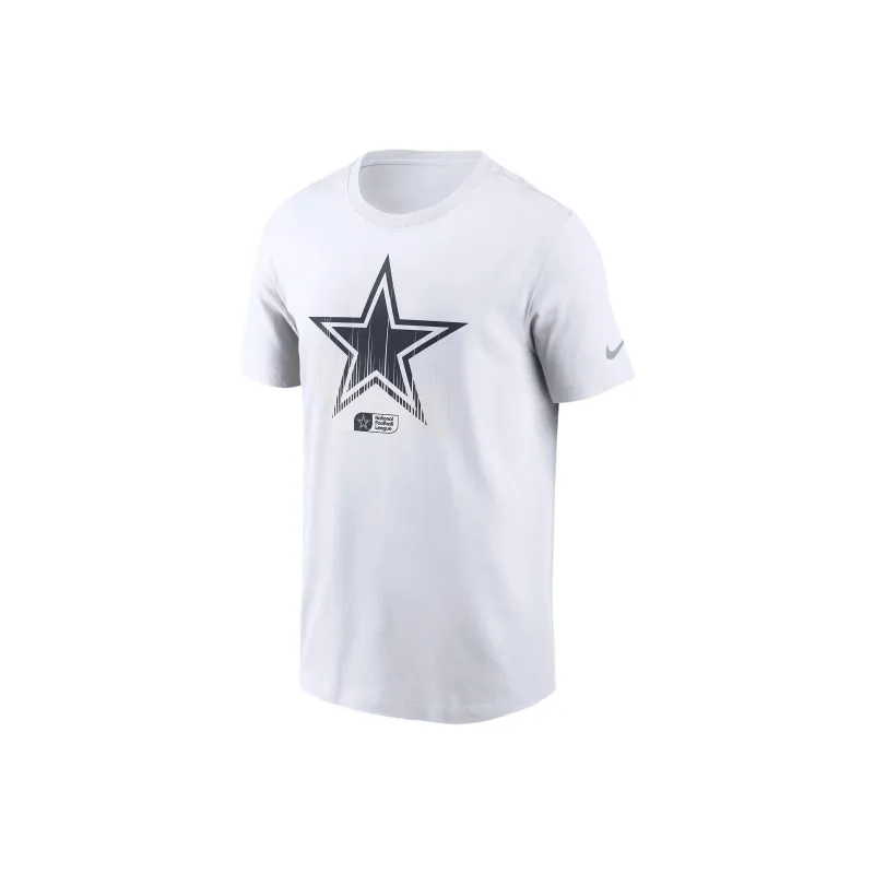 Nike NFL Dallas Cowboys Faded Essential T-Shirt Men's White-0