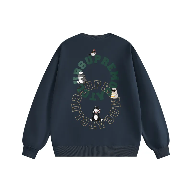 Supremo Cat Sweatshirts Unisex-6