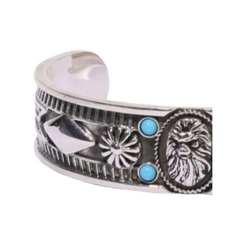 Bape Black Navajo Turquoise Bangle-1