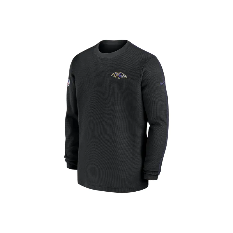 Nike Baltimore Ravens Sideline Coach Men's Nike Nfl Long Sleeve Top-0
