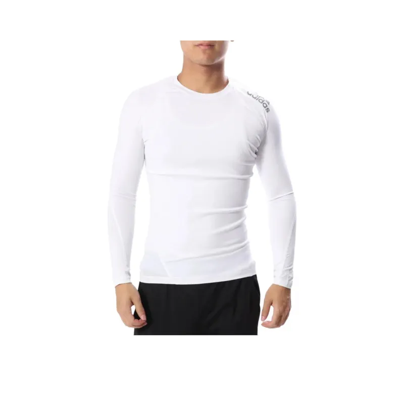 Adidas ALPHASKIN TEAM MODEL Kinetici Wrapping Climachool T-Shirt Men's White-0
