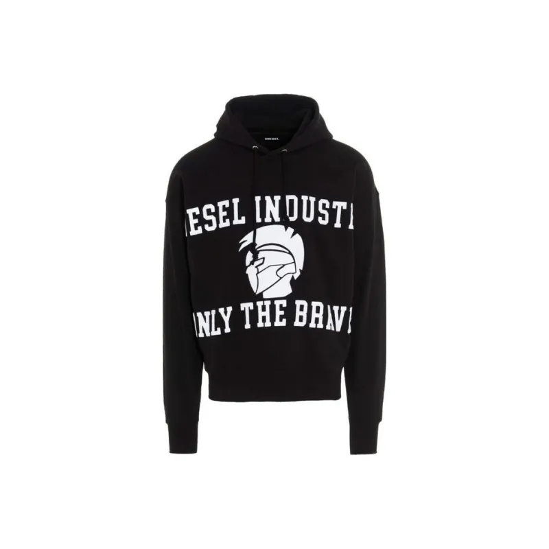 DIESEL Sweatshirts Men Black-0