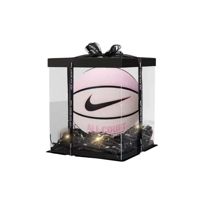 Nike PU Basketball Pink Size 7 Match Unisex-5