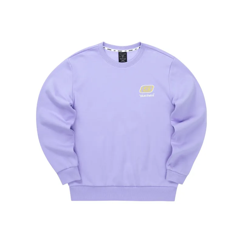 Skechers Colorful Sweatshirts Unisex Sweet Lavender/01DU-0