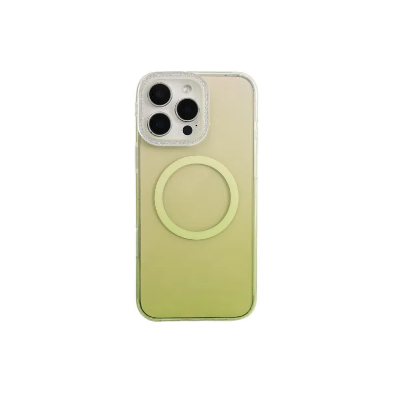 Wei Xin Acrylic Material Gradient Magnetism Phone Cases Compatibility With IPhone 16/15/14/13/Pro/Max-12