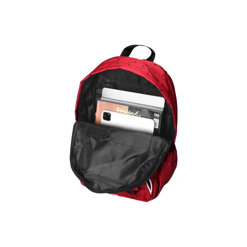 SRRW Polyester Backpack Basketball Bag Unisex Red-3