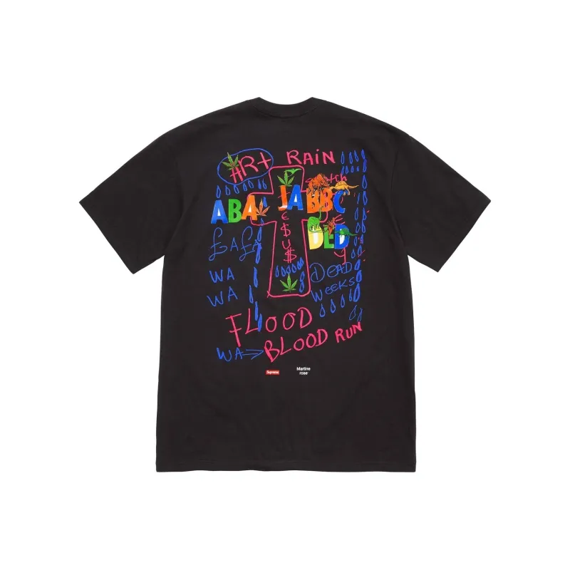 Supreme Martine Rose Lee Scratch Perry Tee-0