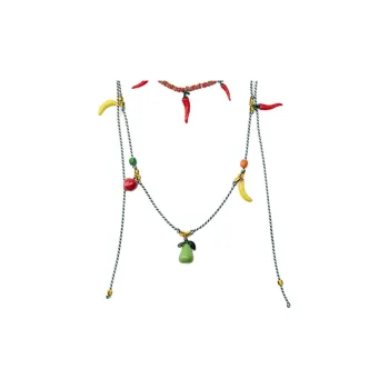 ZARA Resin Necklaces Women's Multicolor