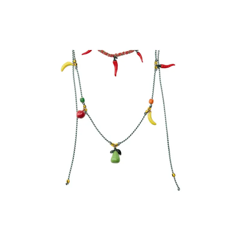 ZARA Resin Necklaces Women's Multicolor-0