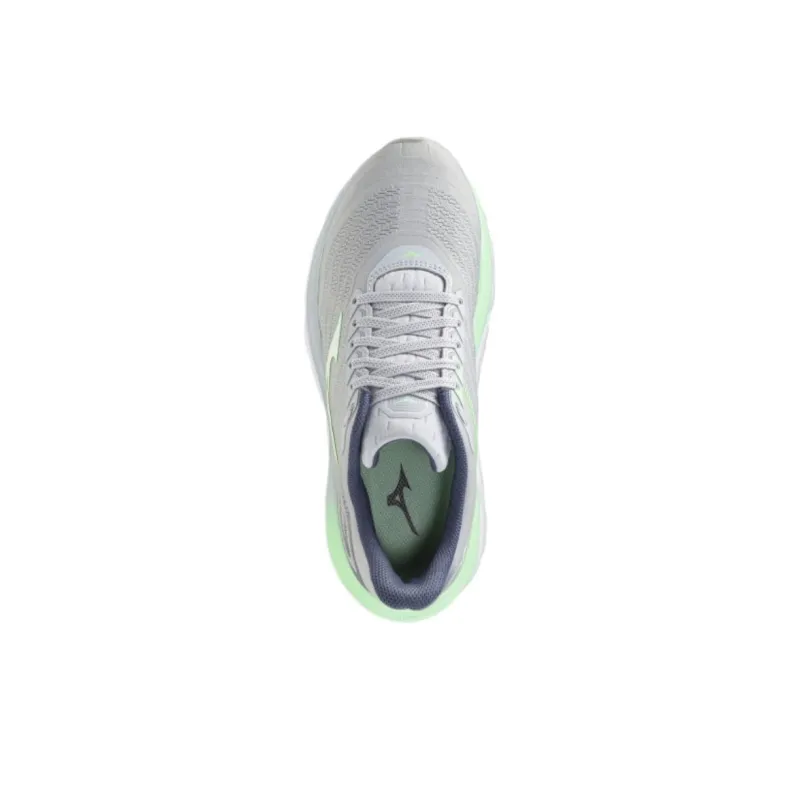 Mizuno WAVE HORIZON 8 Slip Resistant And Abrasion Resistant Support Low Top Running Shoes Men's Gray Green-2