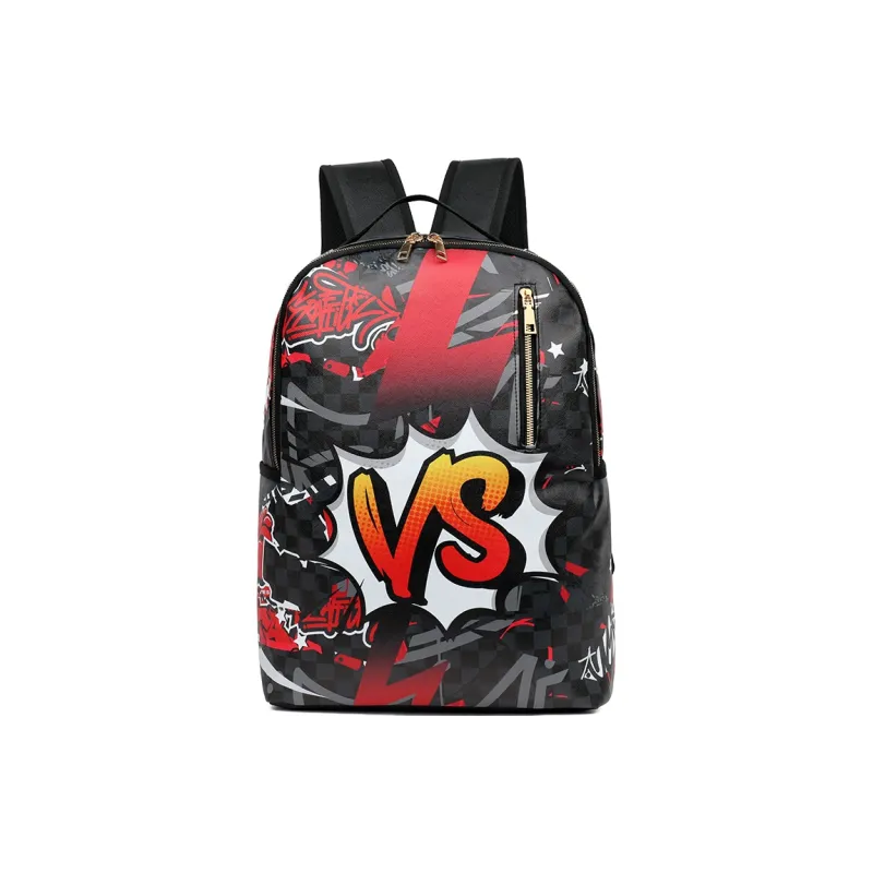 Debecca PU Backpack Unisex Multicolor-6