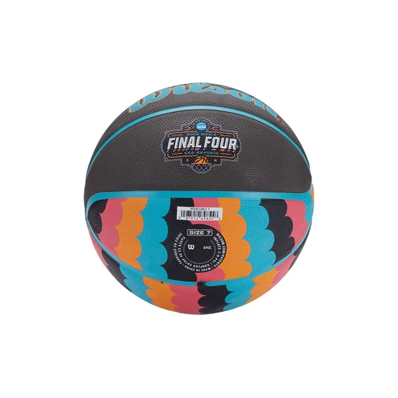 Wilson NCAA Rubber Basketball Multicolor Size 7 Ball Training Unisex-3