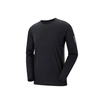 SALOMON SENSE AERO LS TEE M RUNNING T-Shirt Men's Pitch Black