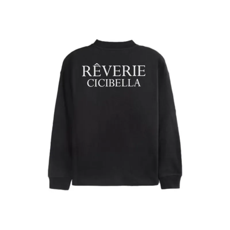 Cicibella Sweatshirt Unisex Black-0