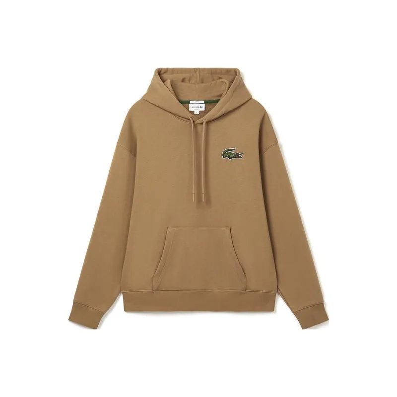 LACOSTE Logo patch Organic cotton Hoodie-0