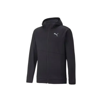 PUMA TRAIN ALL DAY PWRFLEECE FULL ZIP Sweatshirt Men's Black