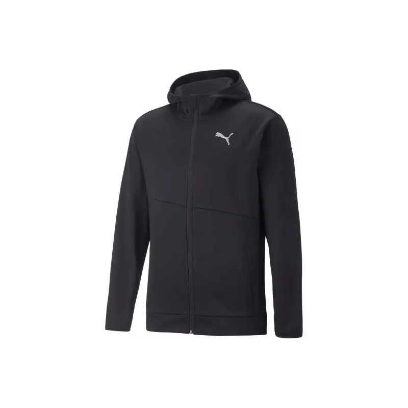 PUMA TRAIN ALL DAY PWRFLEECE FULL ZIP Sweatshirt Men's Black-0