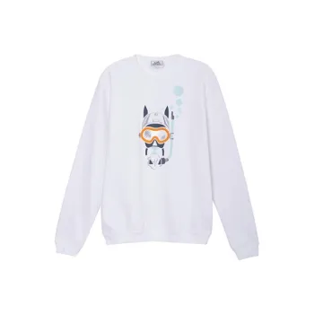 HERMES Sweatshirts Men White