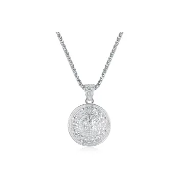 7℃ Sterling Silver Necklaces Unisex