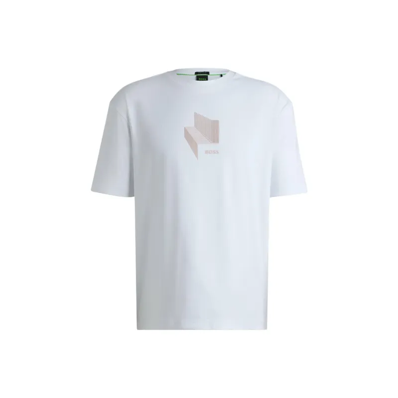 HUGO BOSS FW24 T Shirt Men's White-0