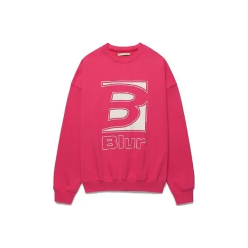 Blur 1.0 Sweatshirts Unisex Pink