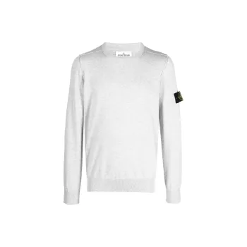 STONE ISLAND Compass badge Cotton Jumper