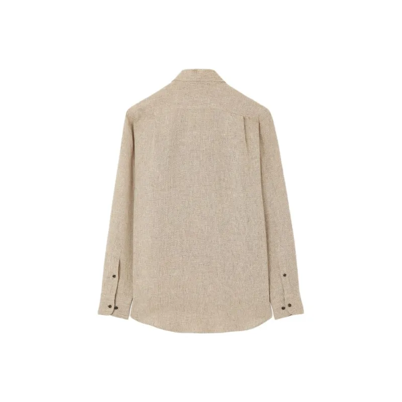Loro Piana SS25 Shirt Men's Cavalry Brown-1
