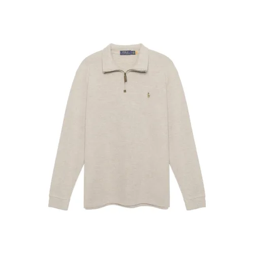 Polo Ralph Lauren Half zip Logo Embroidered Sweatshirt