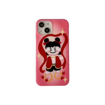 MAYGI TPU Material Cartoon Compatible With Apple IPhone 16/Pro/Pro Max/15/14/13