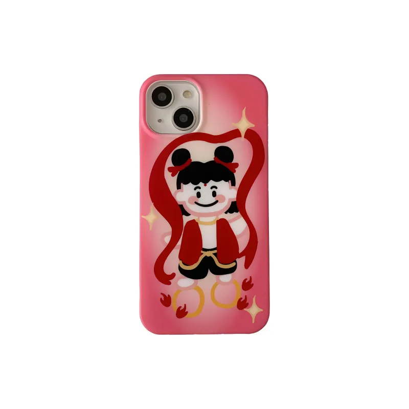 MAYGI TPU Material Cartoon Compatible With Apple IPhone 16/Pro/Pro Max/15/14/13-0