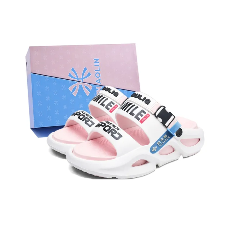 YUZHAOLIN EVA Cut Out Massage Slip Resistant Abrasion Resistant Quiet Slide Slippers Unisex-48