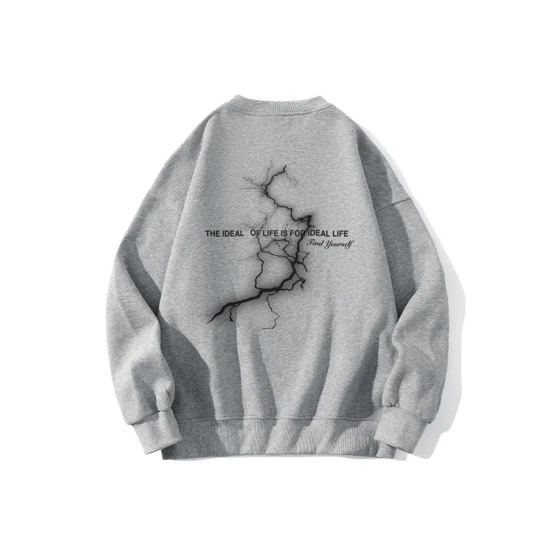 Find Yourself Sweatshirt Unisex White-14