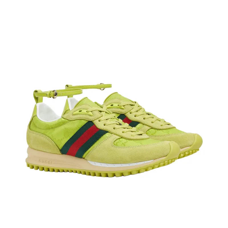 GUCCI Re Motion Low Top Casual Shoes Women's Green-2