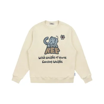 EMPTY REFERENCE Sweatshirt Unisex Ecru