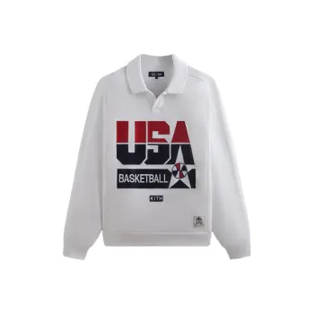 KITH For Usa Basketball Nelson Collared Pullover