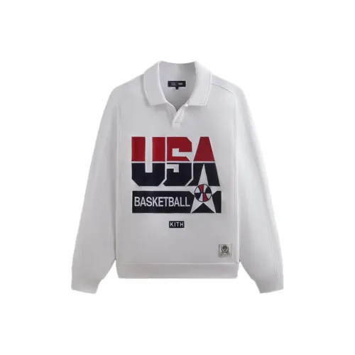 KITH For Usa Basketball Nelson Collared Pullover