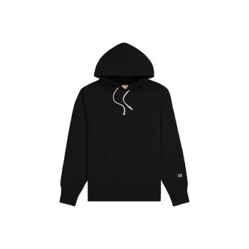 Champion Logo Patch Drawstring Hoodie