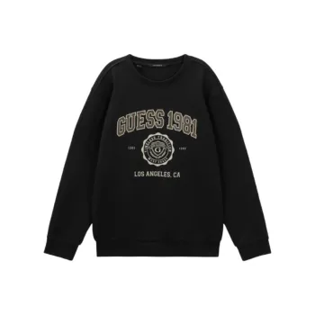 GUESS T Shirts Unisex Black
