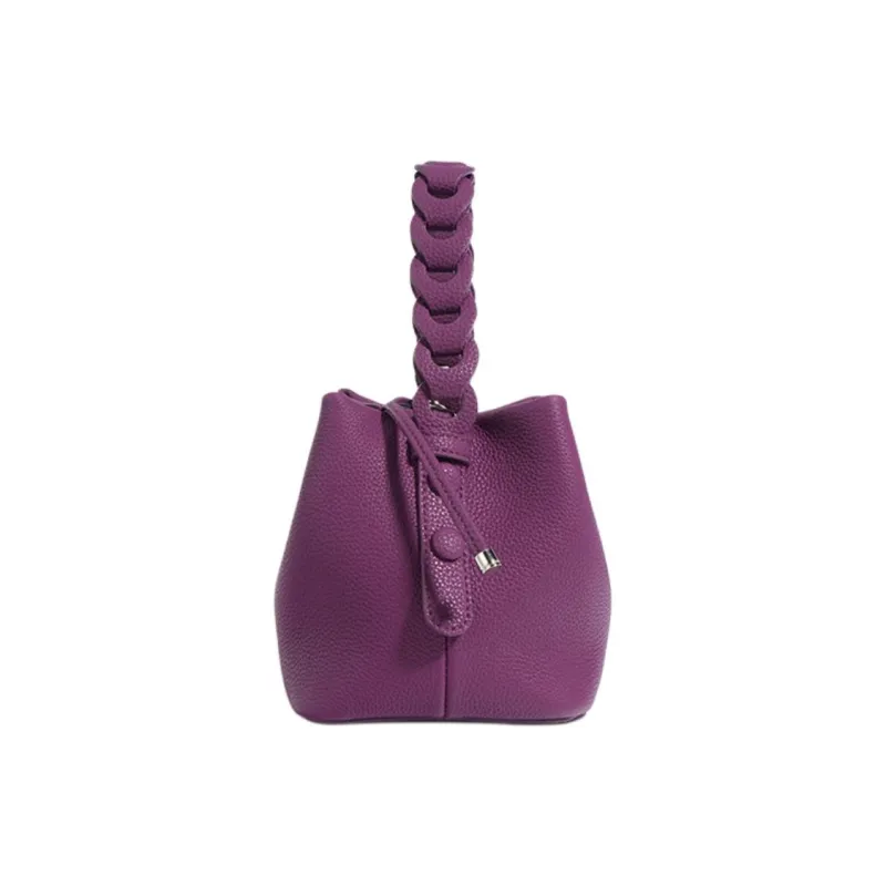 H YXIANG Cow Leather Handbag Regular Women's Multicolor-5