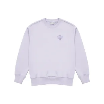 New Balance Sweatshirt Unisex Light Purple