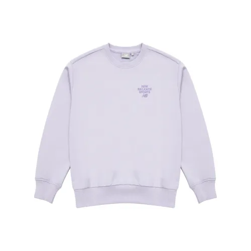 New Balance Sweatshirt Unisex Light Purple